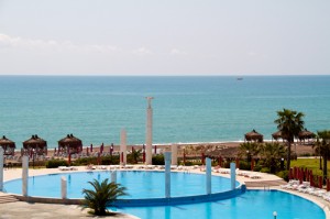 Hotel swimming pool